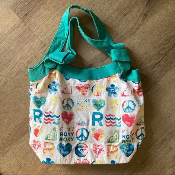 ROXY Monogram Tote EUC - Picture 1 of 7